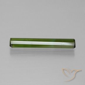 Tourmaline Forêt verte naturelle Octogone / coupe Émeraude, 1.73 ct, VVS-VS