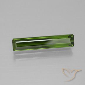 Tourmaline Forêt verte naturelle Octogone / coupe Émeraude, 1.88 ct, VVS-VS