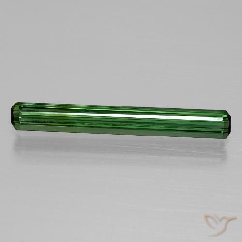 1.37ct Naturel Vert foncé Tourmaline, Taille émeraude, VVS-VS