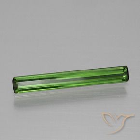 Tourmaline Forêt verte naturelle Octogone / coupe Émeraude, 1.08 ct, VVS-VS