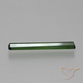 Tourmaline Forêt verte naturelle Octogone / coupe Émeraude, 1.08 ct, VVS-VS