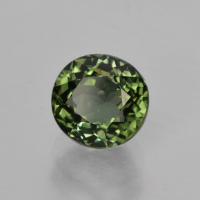 Tourmaline Forêt verte naturelle Coupe ovale, 1.43 ct, VVS-VS