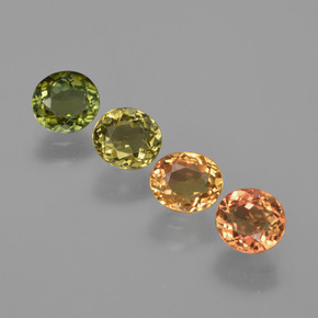 Achetez naturel 2,54ct multicolore tourmaline gems, coupe ovale, en provenance mozambique chez gemselect. en stock, livraison internationale!