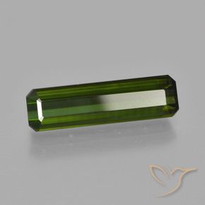 Tourmaline Forêt verte naturelle Octogone / coupe Émeraude, 2.77 ct, VS