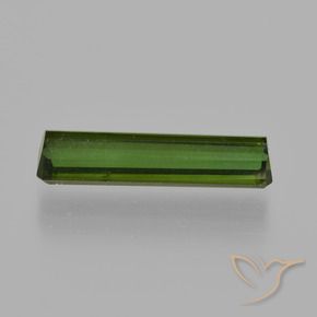 Tourmaline Forêt verte naturelle Octogone / coupe Émeraude, 1.91 ct, VVS-VS
