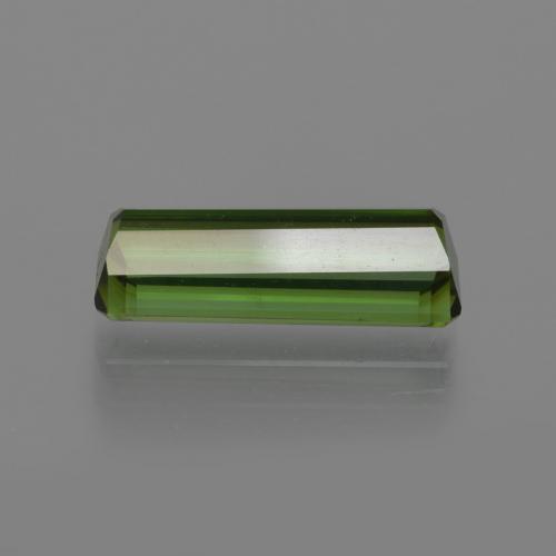 Tourmaline Vert moyen naturelle Taille émeraude, 1.82 ct, VS