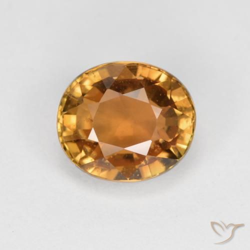 1.47ct Naturel Or moyen Tourmaline, ovale, VS