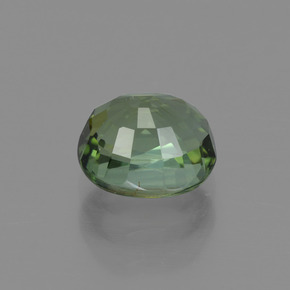 Tourmaline Vert jaunâtre naturelle Coupe ovale, 1.26 ct, VS