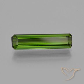 Tourmaline Forêt verte naturelle Octogone / coupe Émeraude, 1.54 ct, VS