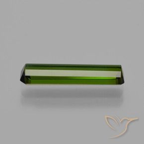 Tourmaline Forêt verte naturelle Octogone / coupe Émeraude, 1.54 ct, VS