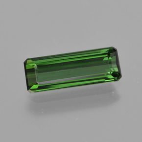 Tourmaline Vert naturelle Taille émeraude, 1.16 ct, VS