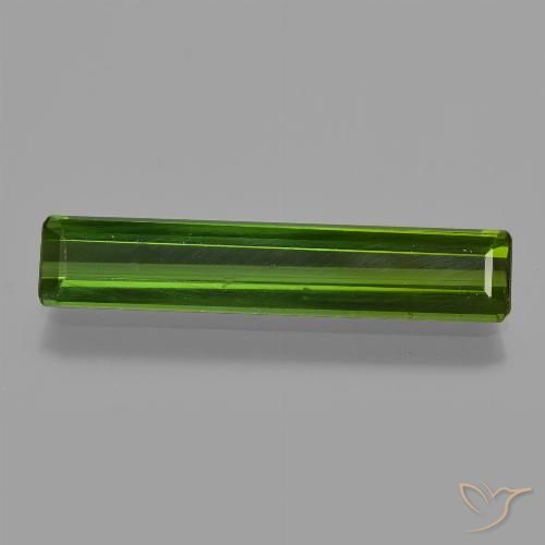 2.34ct Naturel Vert foncé Tourmaline, Taille émeraude, VVS-VS