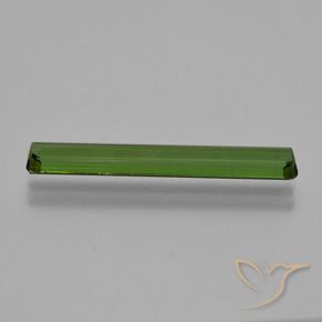 Tourmaline Vert moyen naturelle Octogone / coupe Émeraude, 2.01 ct, VVS-VS