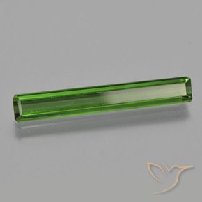 Tourmaline Vert foncé naturelle Octogone / coupe Émeraude, 2.01 ct, VS