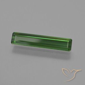 Tourmaline Forêt verte naturelle Octogone / coupe Émeraude, 1.35 ct, VS