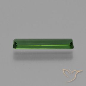 Tourmaline Forêt verte naturelle Octogone / coupe Émeraude, 1.35 ct, VS