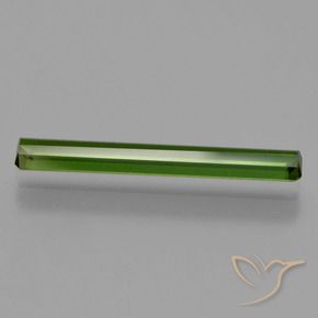 Tourmaline Forêt verte naturelle Octogone / coupe Émeraude, 1.33 ct, VS
