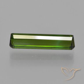 Tourmaline Forêt verte naturelle Octogone / coupe Émeraude, 1.67 ct, VVS-VS