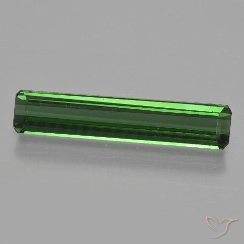 1.57ct Naturel Vert Tourmaline, Taille émeraude, VVS-VS