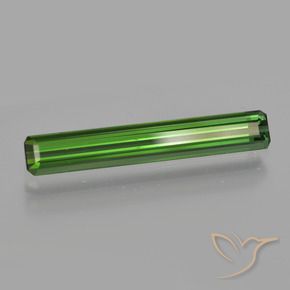 Tourmaline Forêt verte naturelle Octogone / coupe Émeraude, 1.60 ct, VS