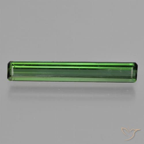 1.65ct Naturel Vert Tourmaline, Taille émeraude, VS