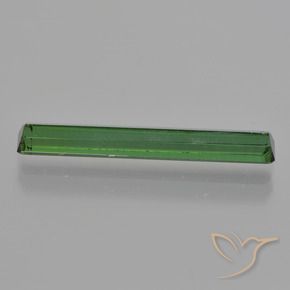 Tourmaline Vert naturelle Octogone / coupe Émeraude, 1.65 ct, VS