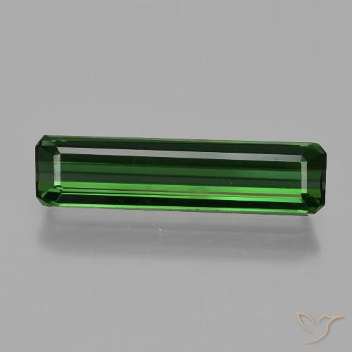 1.41ct Naturel Vert Tourmaline, Taille émeraude, VVS-VS