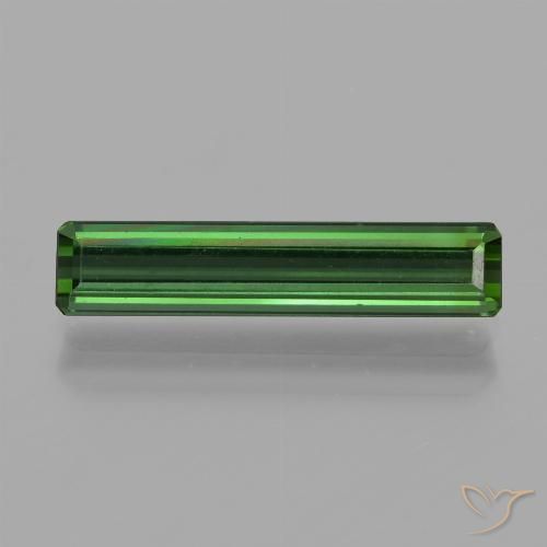1.43ct Naturel Vert Tourmaline, Taille émeraude, VVS-VS