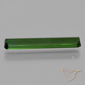 Tourmaline Forêt verte naturelle Octogone / coupe Émeraude, 1.47 ct, VVS-VS