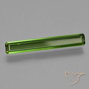 Tourmaline Forêt verte naturelle Octogone / coupe Émeraude, 1.45 ct, VS