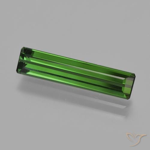 1.80ct Naturel Vert Tourmaline, Taille émeraude, VVS-VS