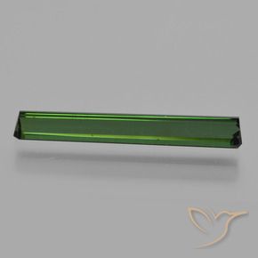 Tourmaline Vert naturelle Octogone / coupe Émeraude, 1.88 ct, VVS-VS