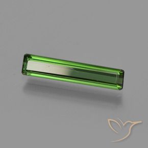 Tourmaline Forêt verte naturelle Octogone / coupe Émeraude, 1.14 ct, VVS-VS