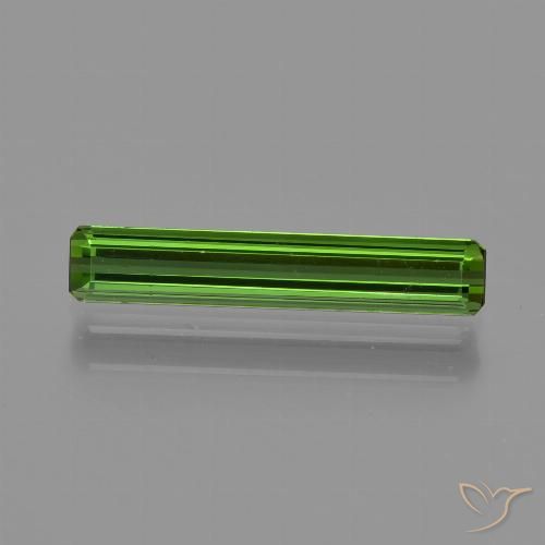 1.16ct Naturel Vert foncé Tourmaline, Taille émeraude, VVS-VS