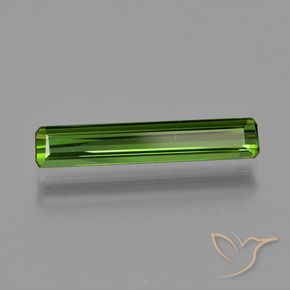 Tourmaline Forêt verte naturelle Octogone / coupe Émeraude, 1.19 ct, VVS-VS