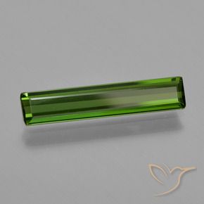 Tourmaline Forêt verte naturelle Octogone / coupe Émeraude, 1.14 ct, VVS-VS