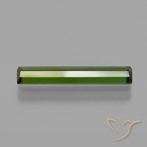Tourmaline Forêt verte naturelle Octogone / coupe Émeraude, 1.14 ct, VVS-VS
