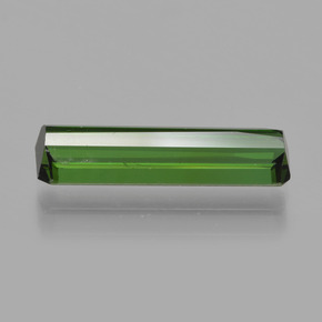 Tourmaline Forêt verte naturelle Taille émeraude, 1.61 ct, VS