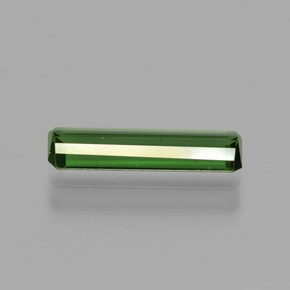 Tourmaline Forêt verte naturelle Taille émeraude, 0.94 ct, VVS-VS