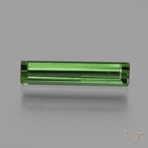 0.93ct Naturel Vert Tourmaline, Taille émeraude, VVS-VS