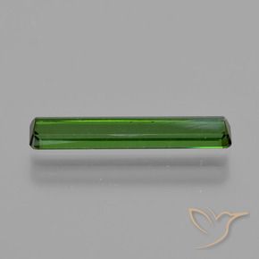 Tourmaline Forêt verte naturelle Octogone / coupe Émeraude, 1.22 ct, VS