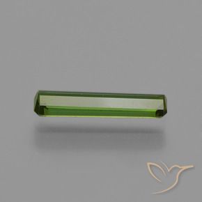 Tourmaline Forêt verte naturelle Octogone / coupe Émeraude, 0.81 ct, VVS-VS