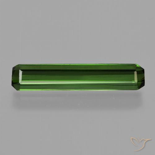 1.73ct Naturel Vert moyen Tourmaline, Taille émeraude, VVS-VS