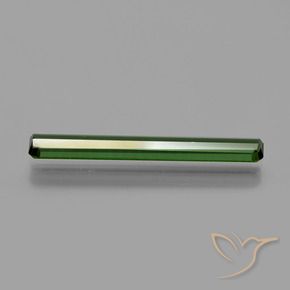 Tourmaline Forêt verte naturelle Octogone / coupe Émeraude, 1.38 ct, VS