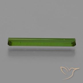 Tourmaline Forêt verte naturelle Octogone / coupe Émeraude, 1.26 ct, VVS-VS
