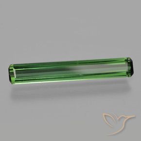 Tourmaline Forêt verte naturelle Octogone / coupe Émeraude, 1.22 ct, VVS-VS
