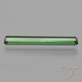 Tourmaline Forêt verte naturelle Octogone / coupe Émeraude, 1.22 ct, VVS-VS