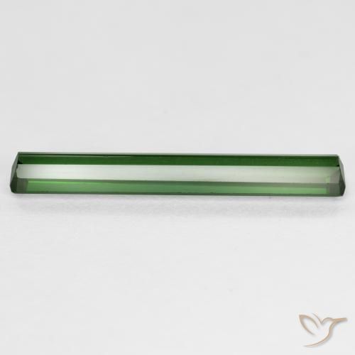 Tourmaline Vert foncé naturelle Octogone / coupe Émeraude, 2.01 ct, VS