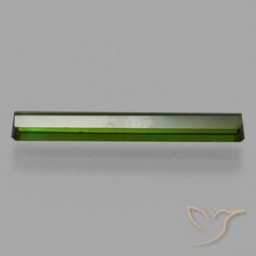 Tourmaline Vert foncé naturelle Octogone / coupe Émeraude, 2.86 ct, VS-SI