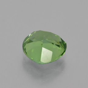 Tourmaline vert forêt naturelle trillion, 1,86 ct, VS